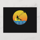 Carte Postale Kitesurf (Devant)