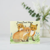 Carte Postale Kits Fox (Debout devant)