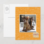 Carte Postale Kitteh carols (Devant / Derrière)