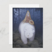 Carte Postale Kittelsen King Valemon L'ours blanc CC0824 (Devant / Derrière)