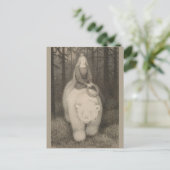 Carte Postale Kittelsen King Valemon L'ours blanc CC1000 (Debout devant)