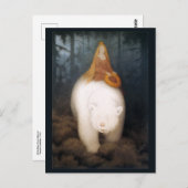 Carte Postale Kittelsen - Ours blanc roi Valemon (Devant / Derrière)