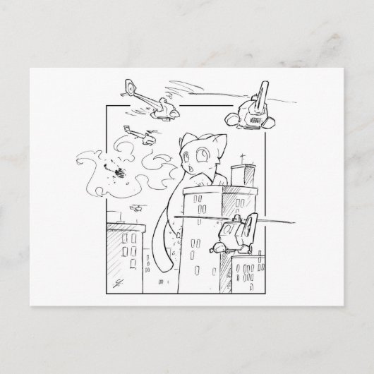 Carte Postale Kitten (Devant)