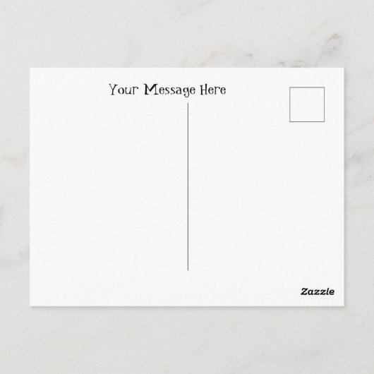 Carte Postale Kitten endormi | Poches Étendues (Dos)