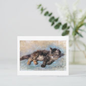 Carte Postale Kitten, Henriette Ronner-Knip (Debout devant)