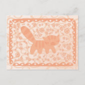 Carte Postale Kitten rouge1 (Devant)