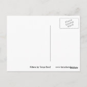 Carte postale Kittens (Dos)