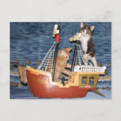 Carte postale Kittens pirate (Devant)