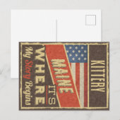 Carte Postale Kittery Maine (Devant / Derrière)