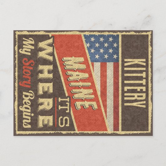 Carte Postale Kittery Maine (Devant)