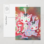 Carte Postale Kitts tachetés (Devant / Derrière)