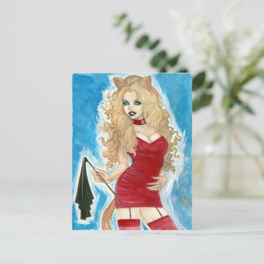 Carte postale Kitty (Debout devant)