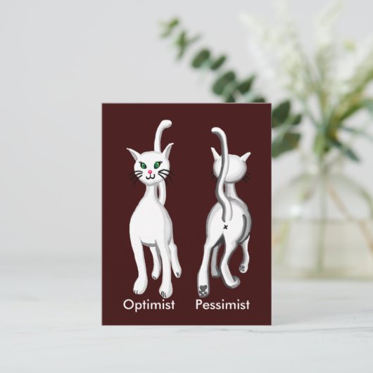 Carte Postale Kitty (Debout devant)