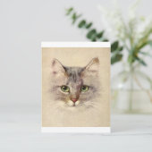 Carte Postale Kitty (Debout devant)