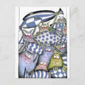 Carte Postale kitty blues (Devant)