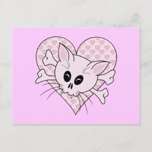 Carte Postale Kitty Bones