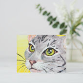 Carte postale Kitty Closeup (Debout devant)