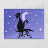 Carte postale Kitty de minuit (Devant)