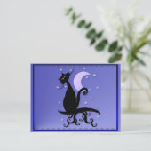 Carte postale Kitty de minuit (Debout devant)