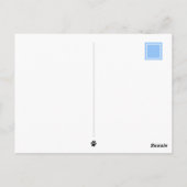 Carte Postale Kitty Fluff ! Cuisine de chat et de souris personn (Dos)