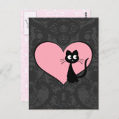 Carte Postale Kitty Kuro Love III (Devant / Derrière)