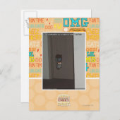 Carte Postale Kitty laser (Devant / Derrière)