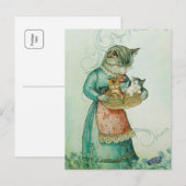 Carte Postale Kitty maman (Devant / Derrière)