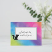 Carte Postale Kitty Pet Perdre la Sympathie de Vet (Debout devant)