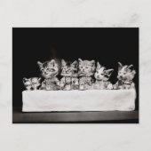 Carte Postale Kitty Tea Party (Devant)