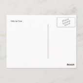 Carte Postale Kitty Up Close (Dos)