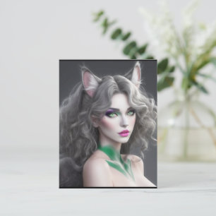CARTE POSTALE KITTY WAIFU 02