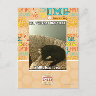 Carte Postale Kitty Wings