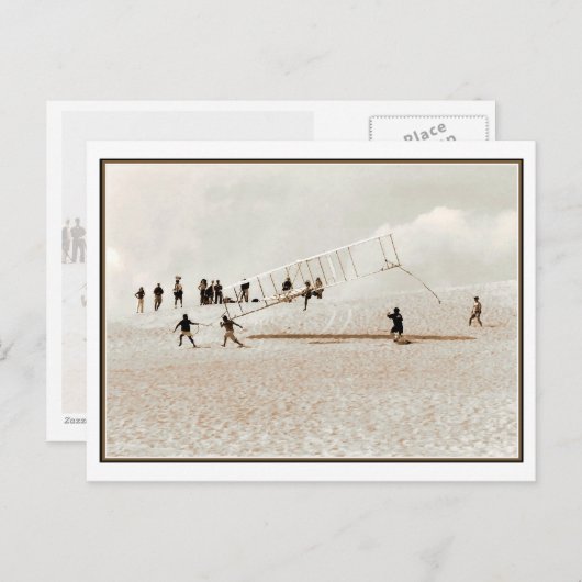 Carte Postale Kittyhawk Exercice Vol (Devant / Derrière)