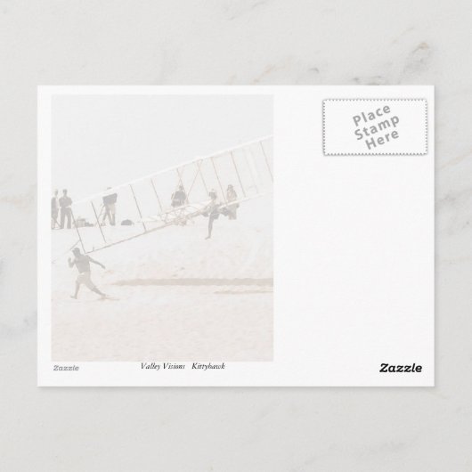 Carte Postale Kittyhawk Exercice Vol (Dos)