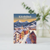 Carte Postale Kitzbühel, Autriche (Debout devant)