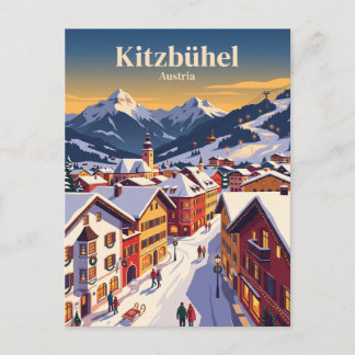 Carte Postale Kitzbühel, Autriche