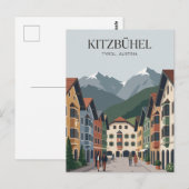 Carte Postale Kitzbühel Autriche (Devant / Derrière)
