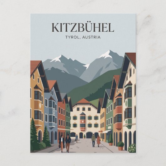 Carte Postale Kitzbühel Autriche (Devant)