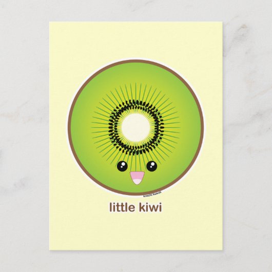 Carte Postale Kiwi (Devant)