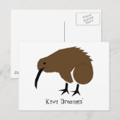 Carte Postale Kiwi Dreamin' (Devant / Derrière)