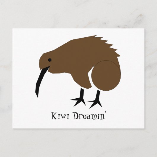 Carte Postale Kiwi Dreamin' (Devant)