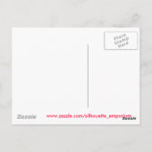 Carte Postale Kiwi rouge (Dos)