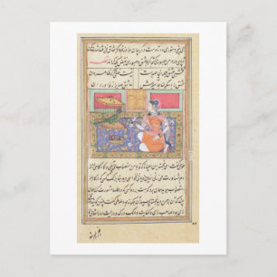 Carte Postale Kjujista, le Merchant's Wife, talking to a Parrot