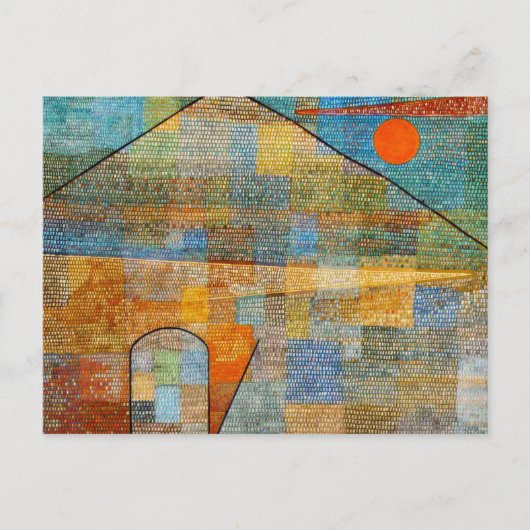 Carte Postale Klee - Ad Parnassum (Devant)