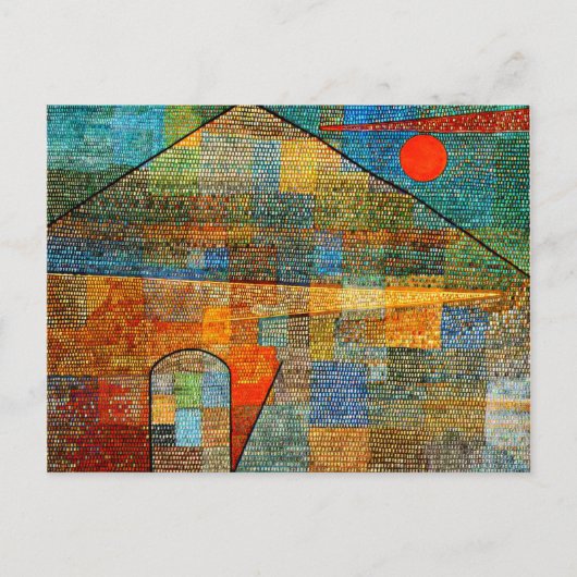 Carte Postale Klee - Ad Parnassus (Devant)