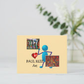 Carte Postale Klee - Art de Paul Klee (Debout devant)