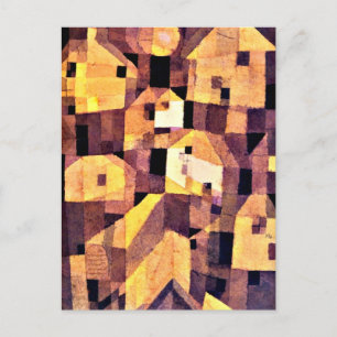 Carte Postale Klee - Autumnal Place, 1921