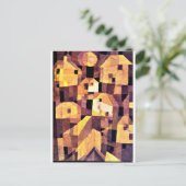 Carte Postale Klee - Autumnal Place, 1921 (Debout devant)