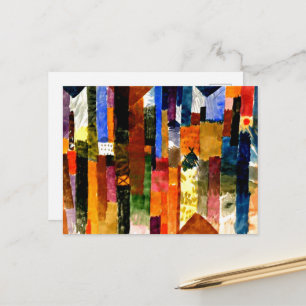 Carte Postale Klee - Avant la Ville