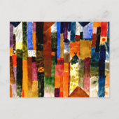 Carte Postale Klee - Avant la ville (Devant)